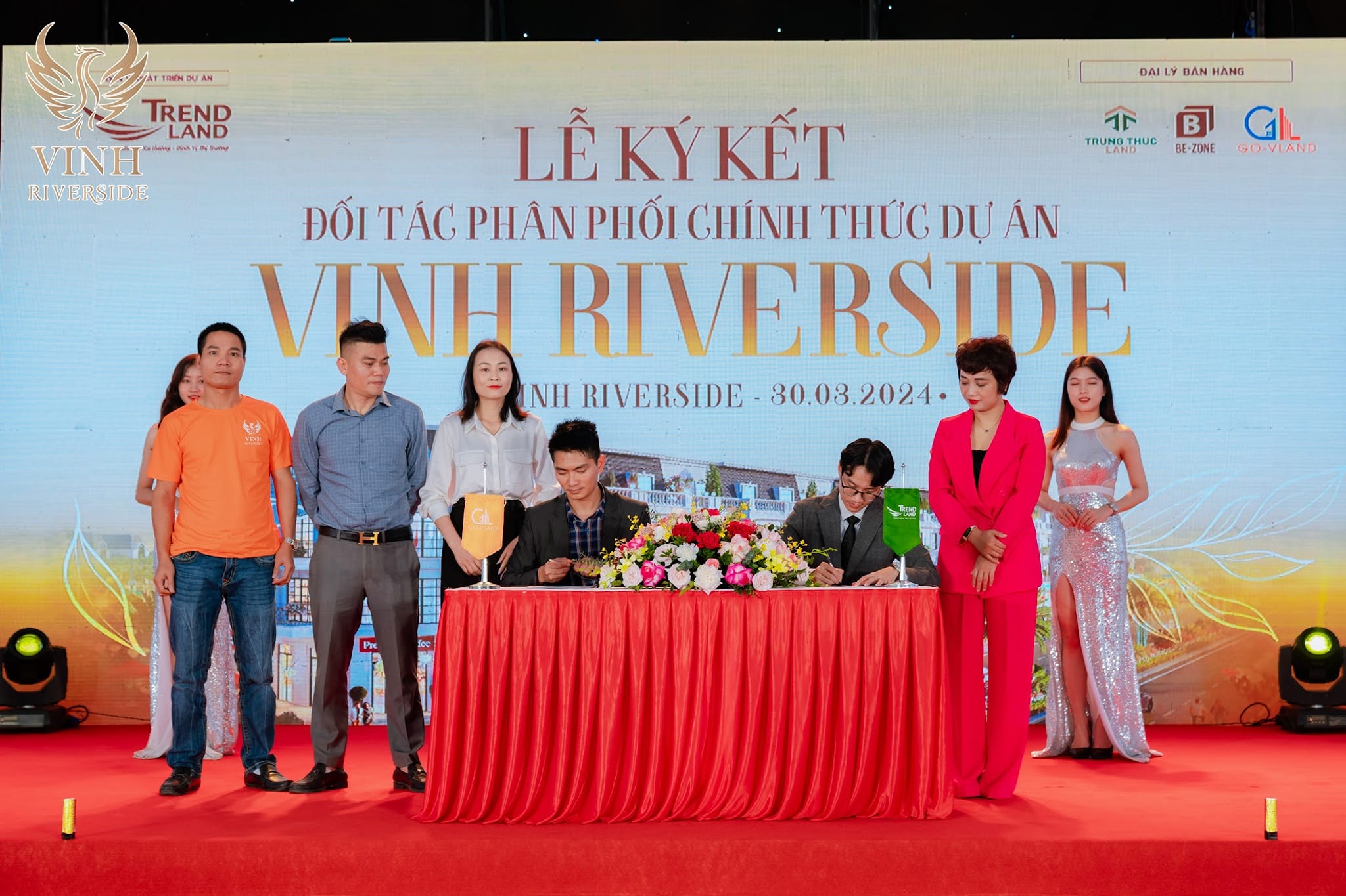 Lễ ký kết đại lý phân phối chính thức dự án Vinh RiverSide giữa Go Vland và Chủ đầu tư 2