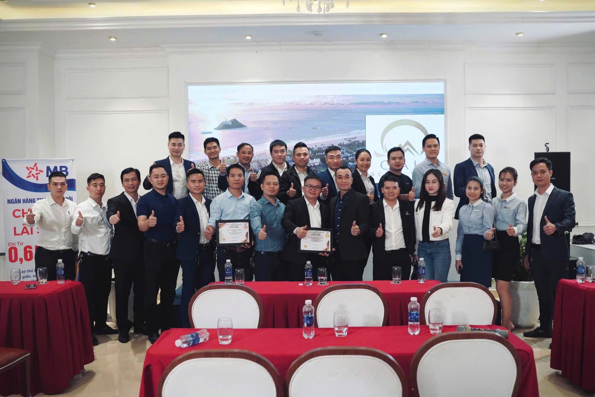 Go Vland tại lễ ký kết đại lý phân phối chính thức dự án Cửa Lò Beach Villa